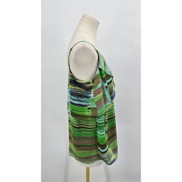 CAbi Green Flutter Cami - Picture 2 of 7